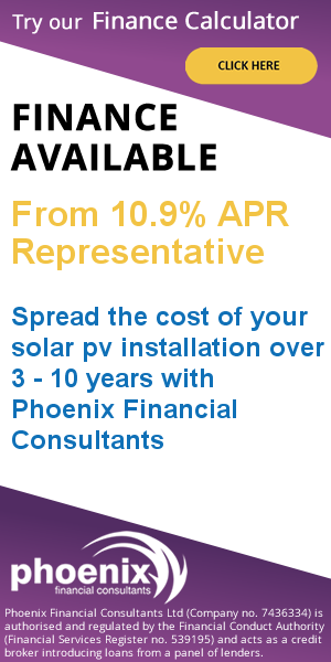 phoenix finance for solar pv installation